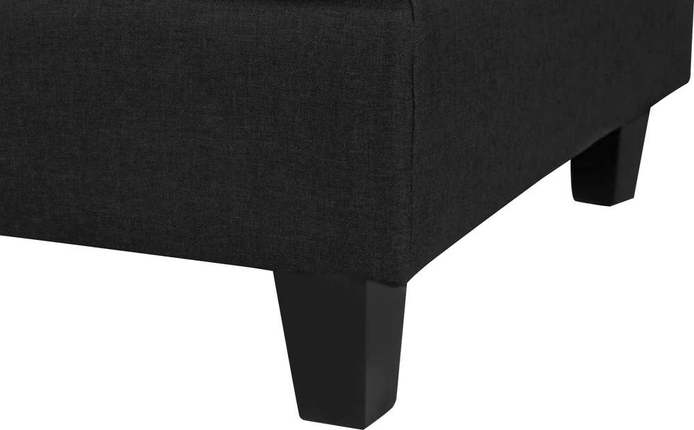 Sofa Beliani Vieno asmens modulis FEVIK juodas