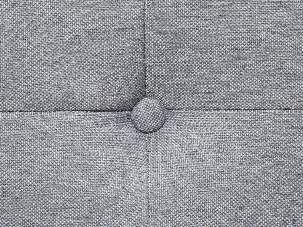 Beliani Trivietė sofa-lova FLORLI šviesiai pilka