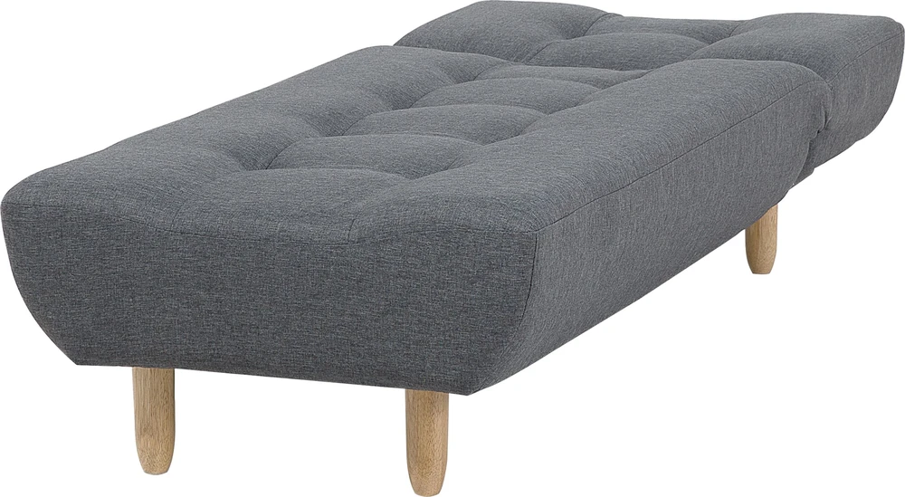 Sofa Beliani Šezlongas ALSTEN tamsiai pilkas
