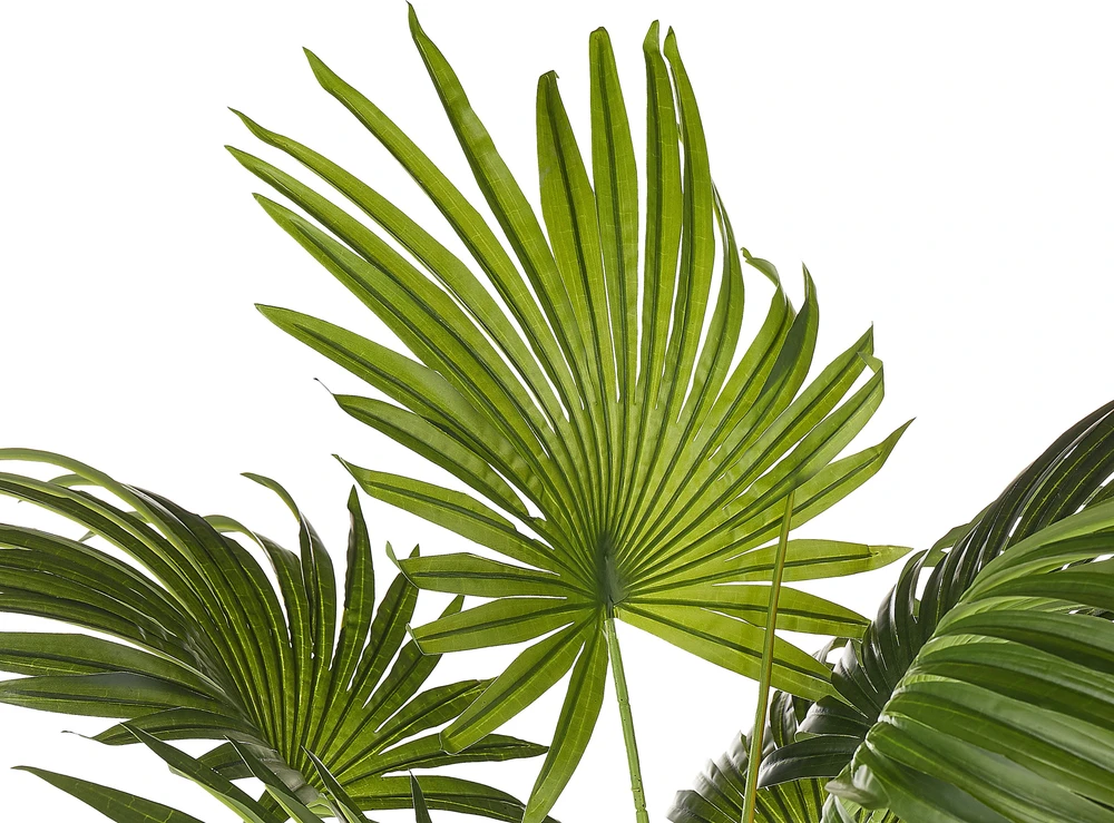 Beliani Dirbtinis augalas FAN PALM 100 cm Žalias