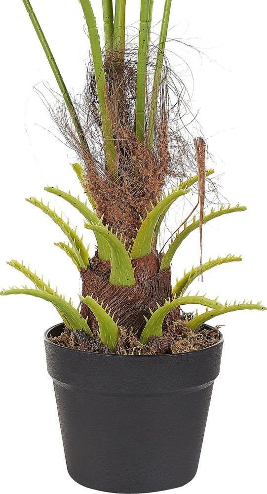 Beliani Dirbtinis augalas FAN PALM 100 cm Žalias
