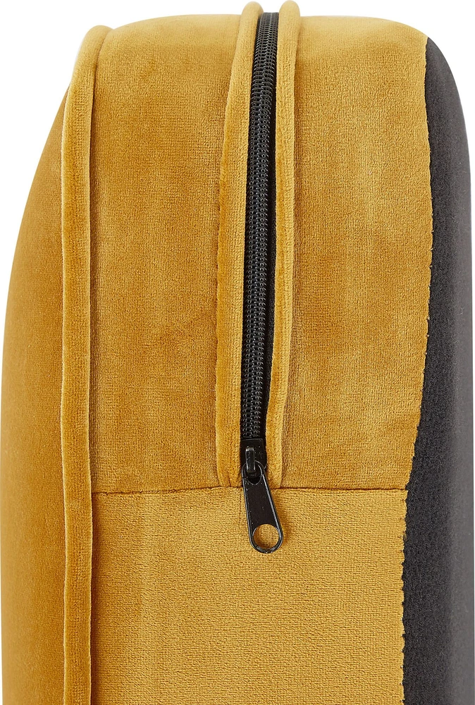 Fotelis Beliani Fotel CHESTERFIELD aksominis auksinis