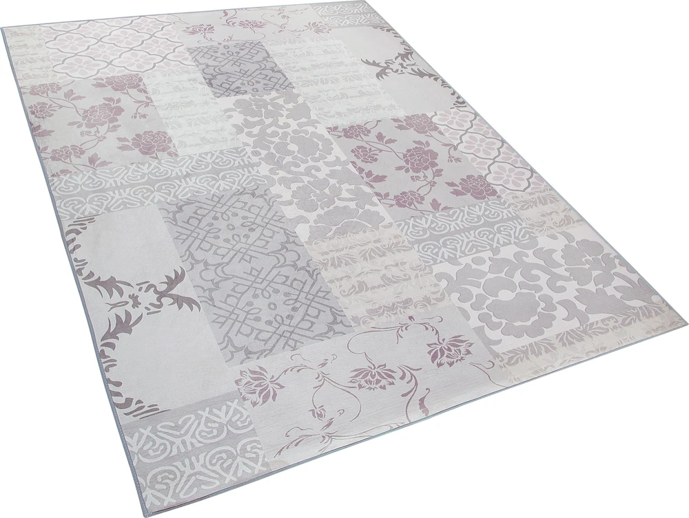 Beliani Kilimas BALLICA pilkas 160 x 230 cm