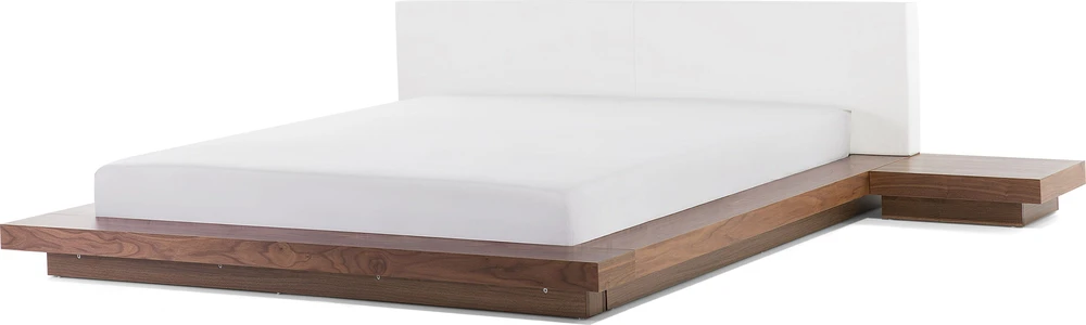 Beliani Lova ZEN 180 x 200 cm ruda uosio spalvos