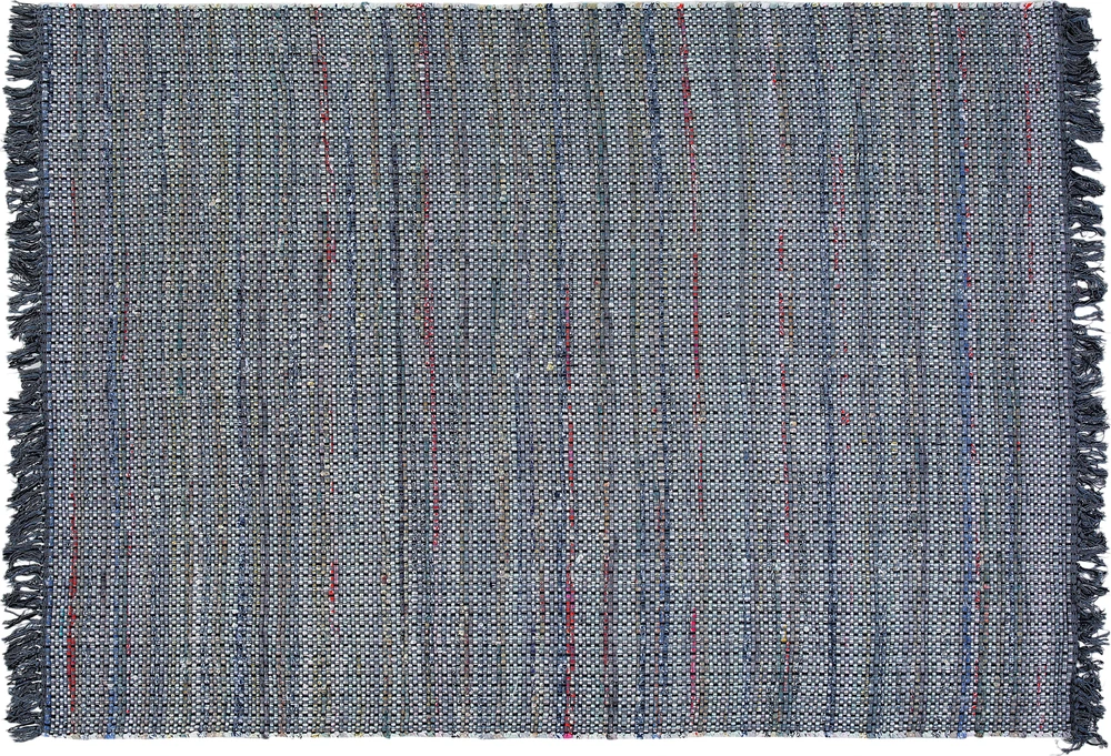 Beliani Kilimas BESNI pilkas 160 x 230 cm medvilninis