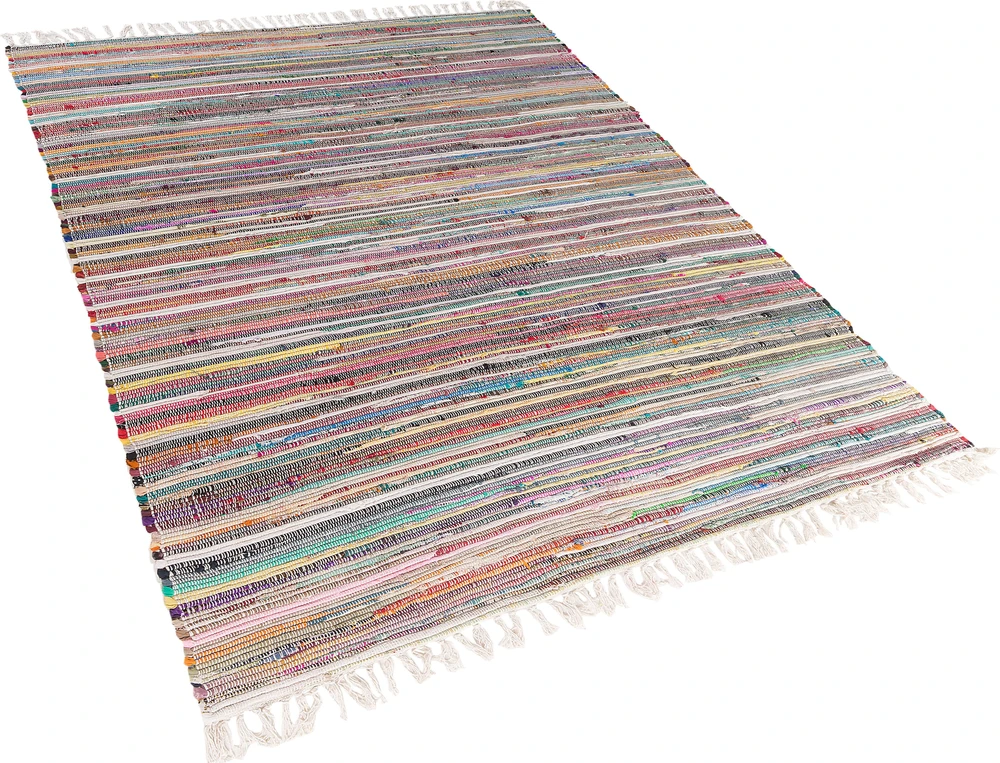 Beliani Kilimėlis DANCA baltas 160 x 230 cm