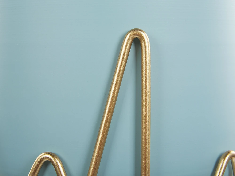 Beliani Augalų stovas KALANDRA 19 cm žydras metalinis