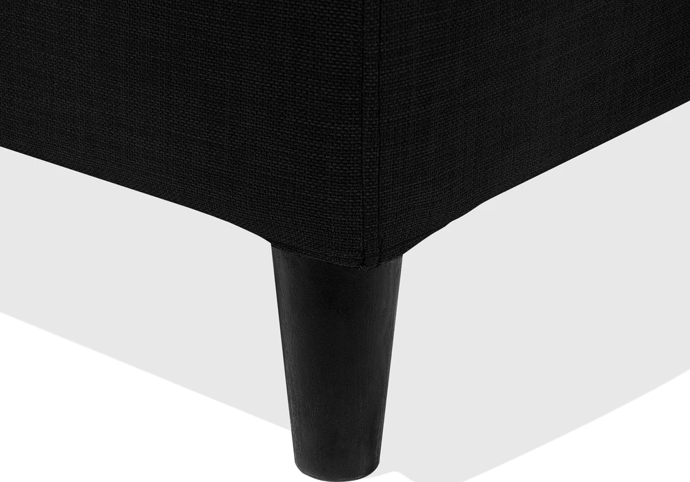 Beliani Lova FITOU 160 x 200 cm juoda