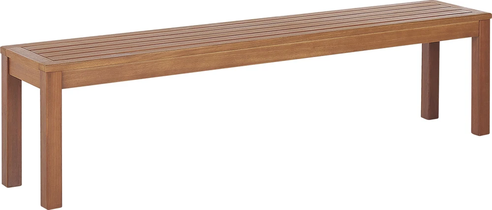 Beliani Sodo suoliukas MONSANO 170 cm Eukalipto mediena Ruda