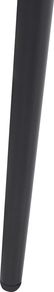Beliani Valgomojo stalas ODEON Pilkas betono efektas 120 cm 120 cm