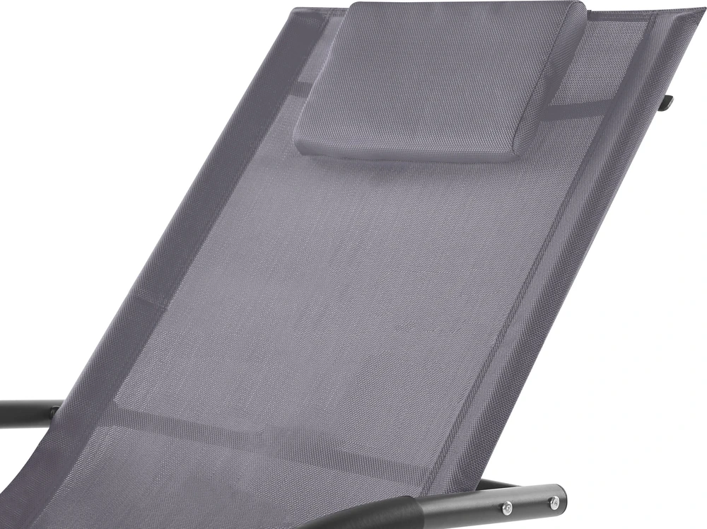 Beliani Sodo gultas supamas CARANO II metalinis pilkas