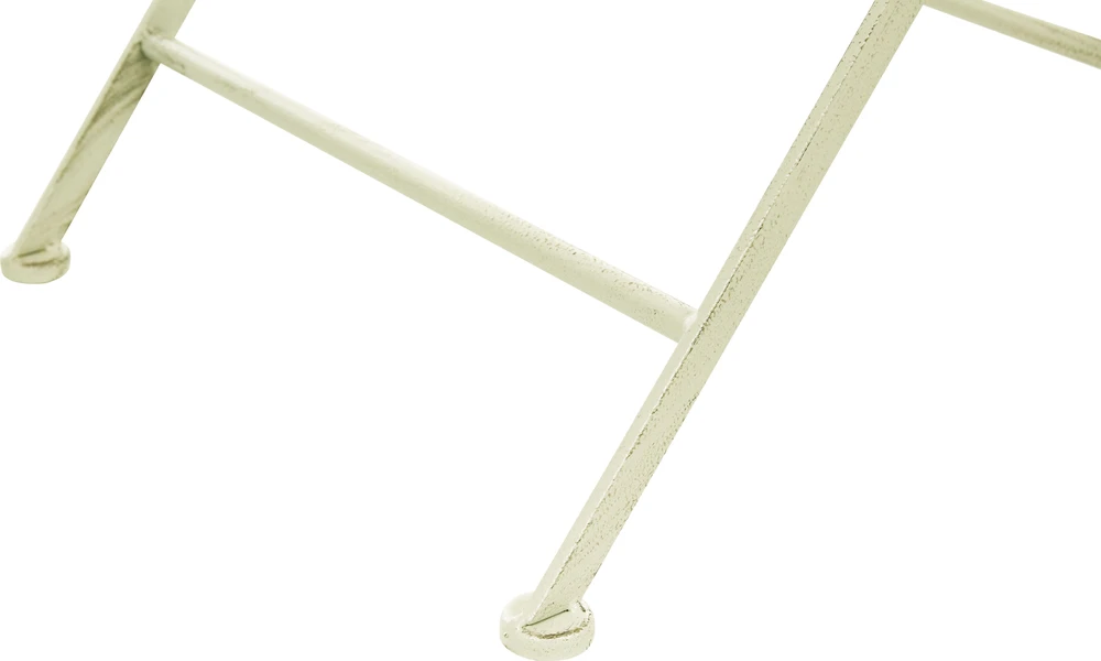 Beliani Bistro staliukas BIVIO 70 cm 70 cm metalinis šviesiai žalias