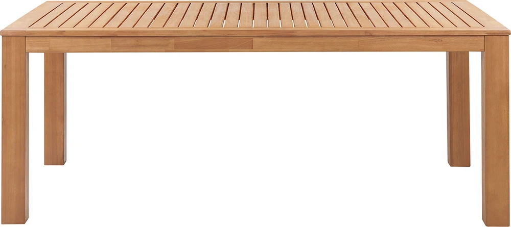 Beliani Sodo stalas MONSANO 190 cm 105 cm eukalipto mediena rudas