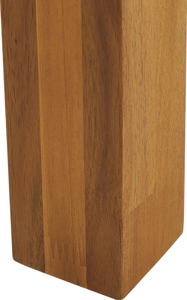 Beliani Sodo suolas LIVORNO 169 cm Akacijos mediena Rudas
