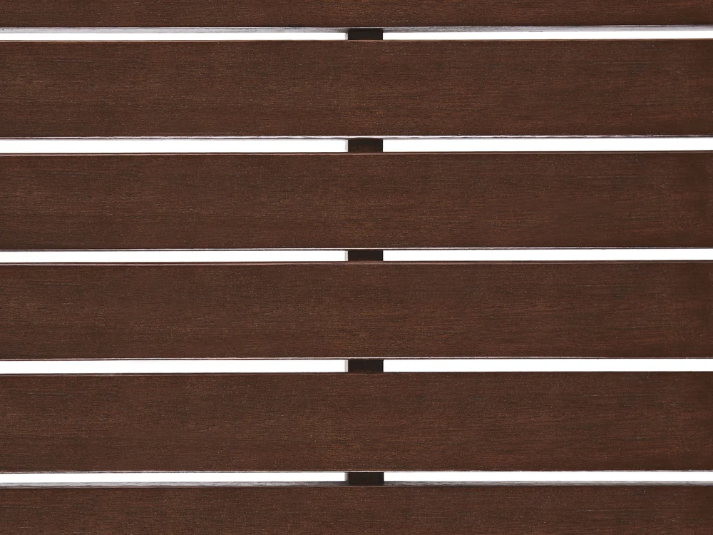 Beliani Sodo suoliukas TUSCANIA 160 cm, eukalipto mediena, tamsiai rudas