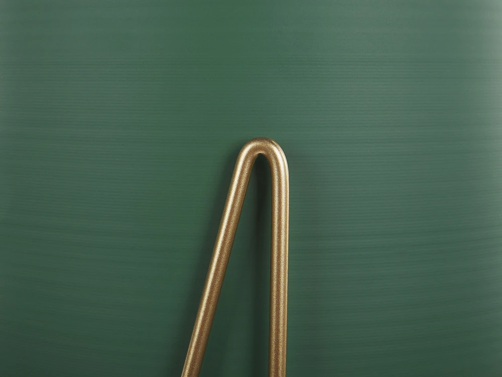 Beliani Gėlių stovas KALANDRA 29 cm tamsiai žalias metalinis