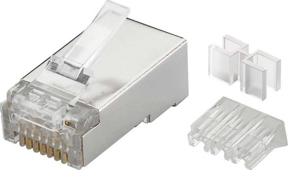 Goobay Kištukas RJ45 (8P8C) CAT 6A ekranuotas