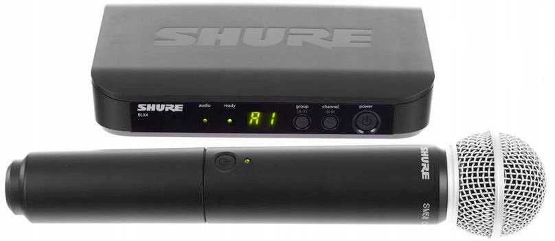 Shure BLX24E/SM58-H8E - Belaidė vokalinė sistema su SM58 mikrofonu