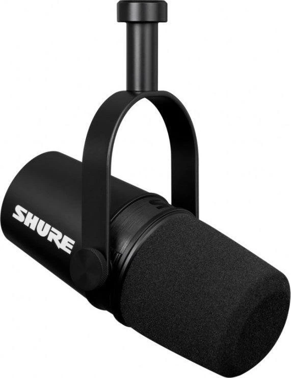 Shure MV7X Juodas studijinis mikrofonas