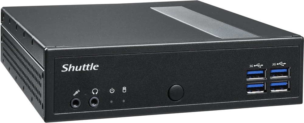 Shuttle DL40N asmeninio kompiuterio / darbo stoties platforma 1,35L dydžio kompiuteris Juoda N150
