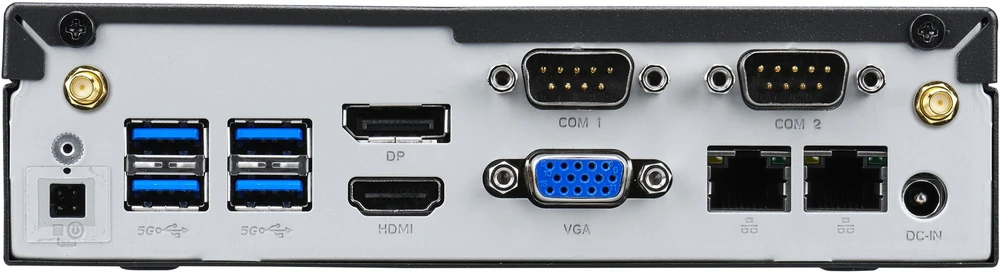 Shuttle DL40N asmeninio kompiuterio / darbo stoties platforma 1,35L dydžio kompiuteris Juoda N150