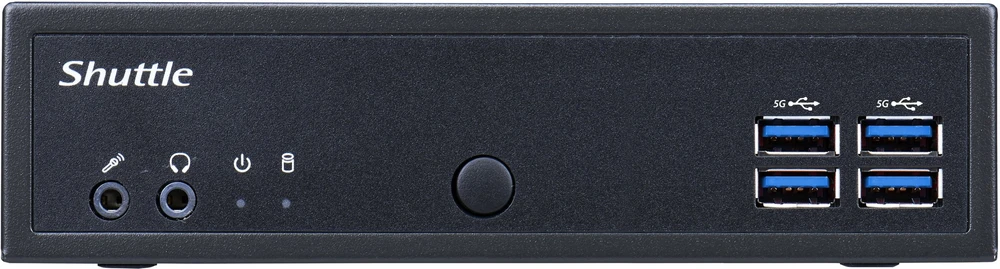 Shuttle DL40N asmeninio kompiuterio / darbo stoties platforma 1,35L dydžio kompiuteris Juoda N150