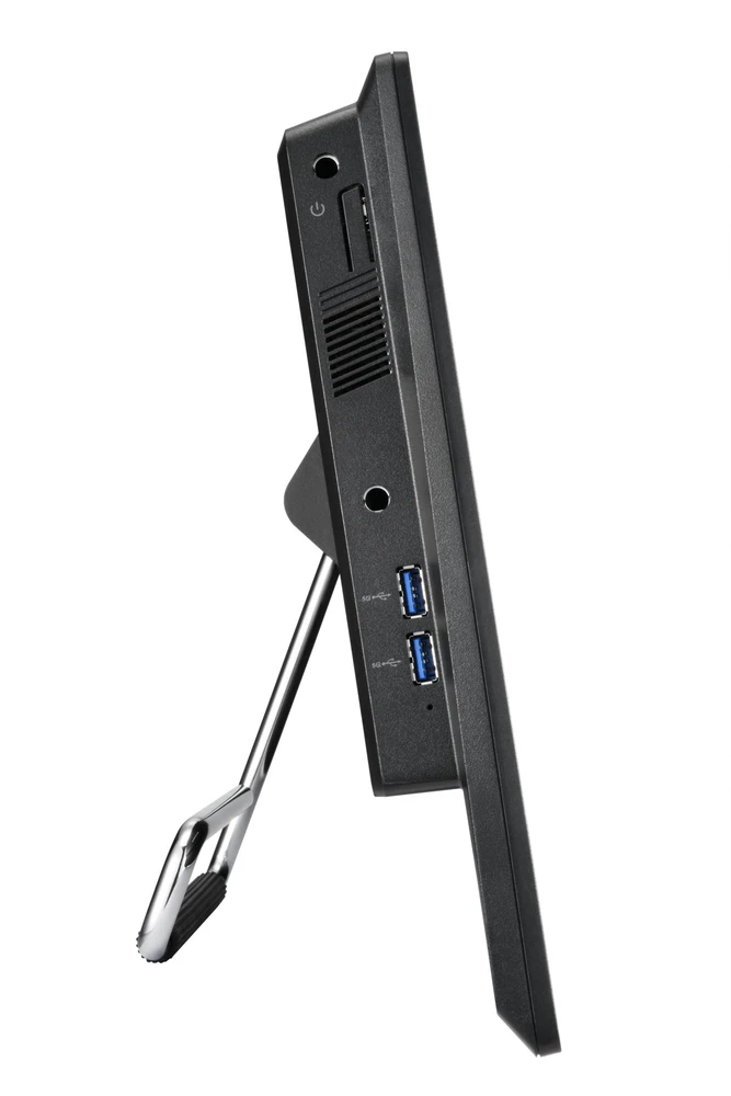 Komputer Shuttle All-in-One P55U Celeron 7305 15.6'' Jutiklinis WLAN HDMI 2x COM-Port 90 W Juodas