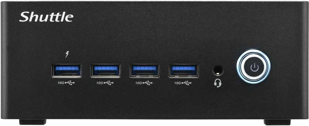Kompiuteris Shuttle SHUTTLE XPC Nano NT10H5 Barebone Intel Core Ultra 5 125H 2xSODIMM 1xM.2
