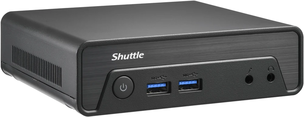 Komputer Shuttle Shuttle XPCnano NE1010BA N100/8GB/128GBSSD/juodas W11P