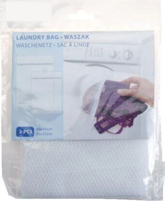 Metaltex Ultra Clean Skalbimo maišelis 2 vnt. S/M/L, tinklelis, balti