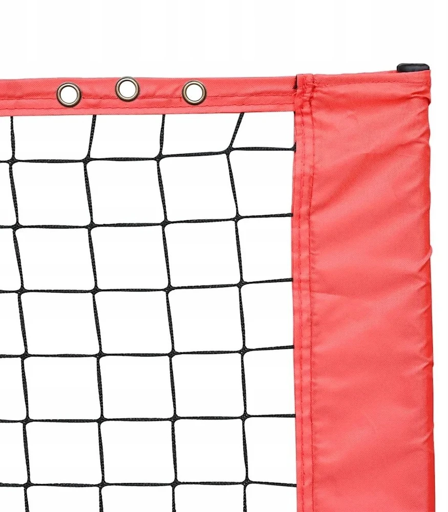 Teniso tinklas Juoda ir raudona 494,5 x 90 x 87 cm Poliesteris