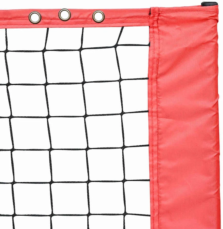 Teniso tinklas Juoda ir raudona 595 x 90,5 x 87 cm Poliesteris