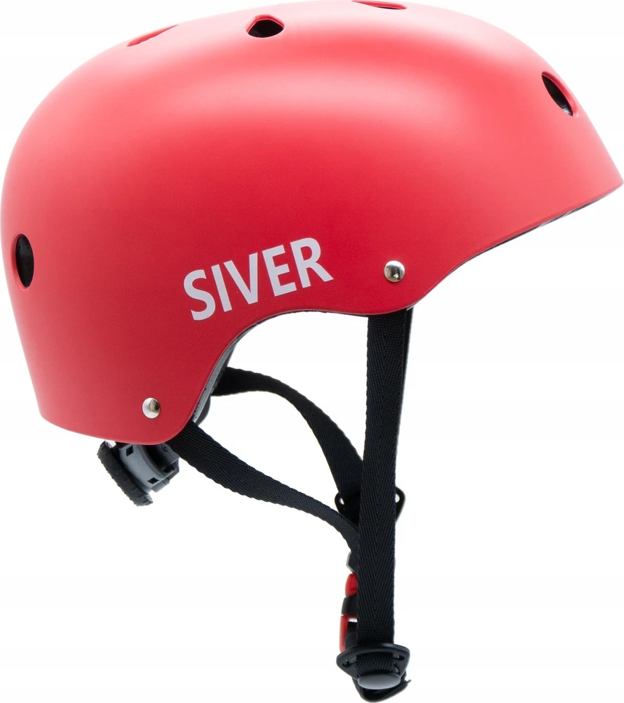 Kids helmet Motus Siver MOTHAM8MR dydis M, Raudona