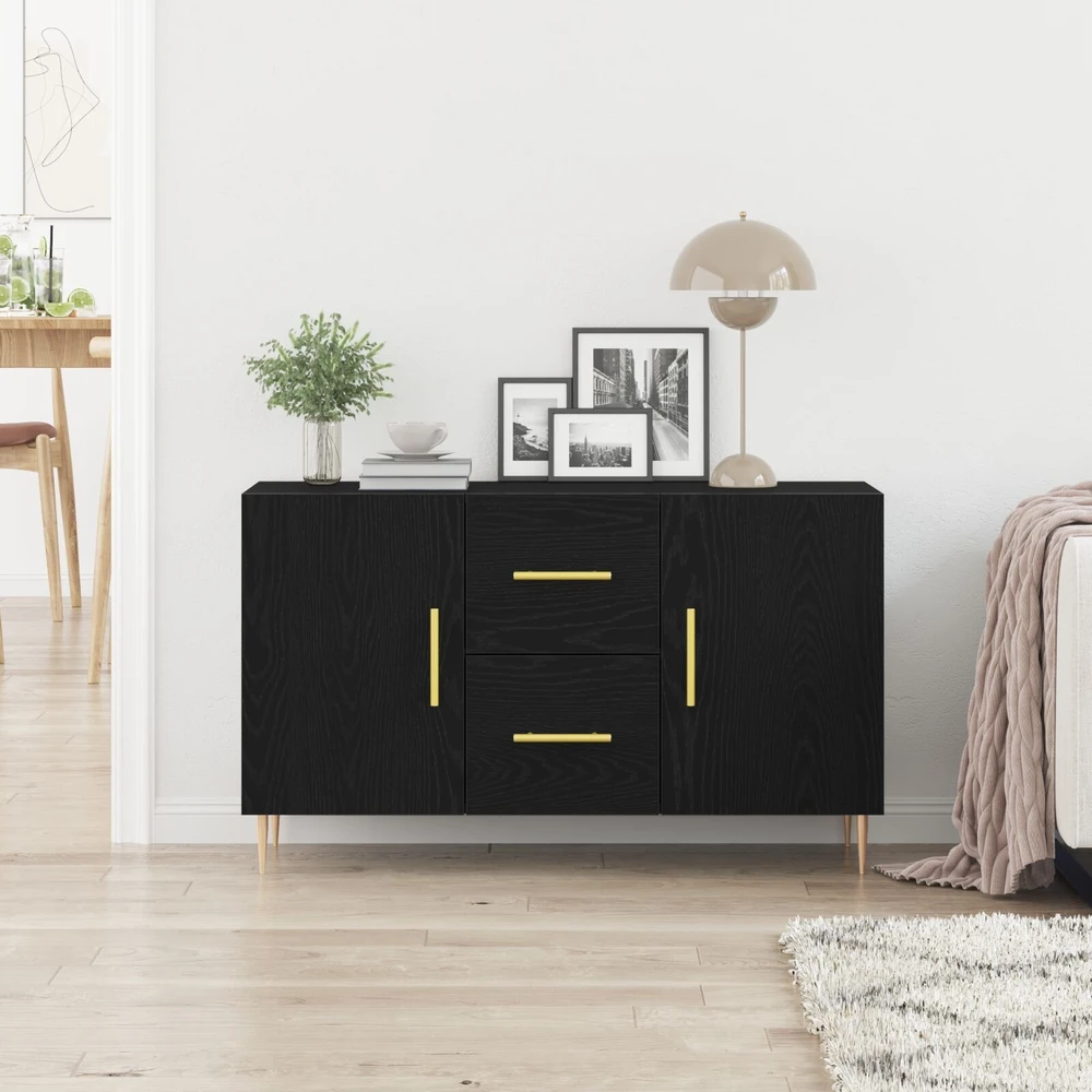 Kabalas Juodas ąžuolas 100 x 36 x 60 cm Apdirbta mediena