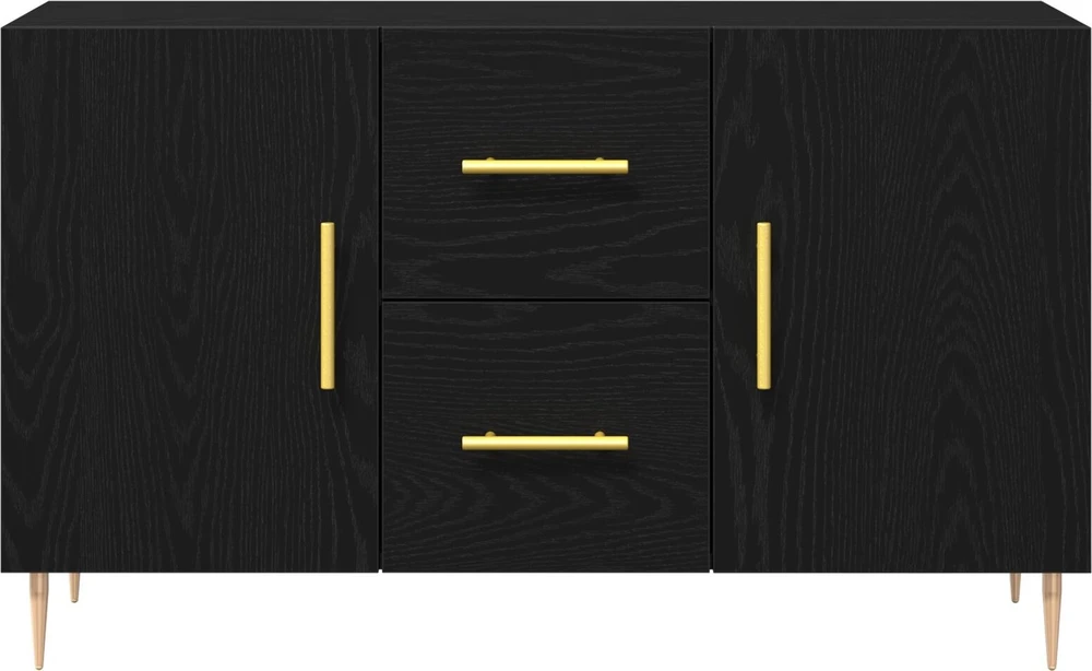 Kabalas Juodas ąžuolas 100 x 36 x 60 cm Apdirbta mediena
