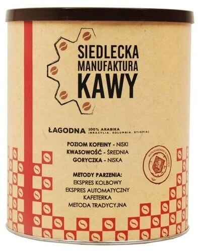Malta kava Siedlecka Manufaktura Kawy Švelnus mišinys 250 g