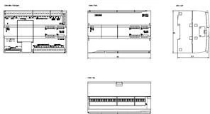 Siemens Bazinis modulis PLC Profinet 24V DC 125kB SIMATIC S7-1200 CPU 1217C (6ES7217-1AG40-0XB0)