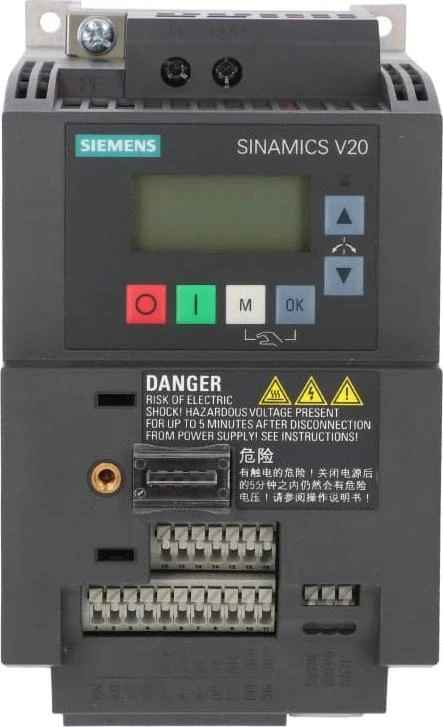 Siemens Dažnio keitiklis SINAMICS V20 AC 200-240V 1,5 kW 6SL3210-5BB21-5UV1