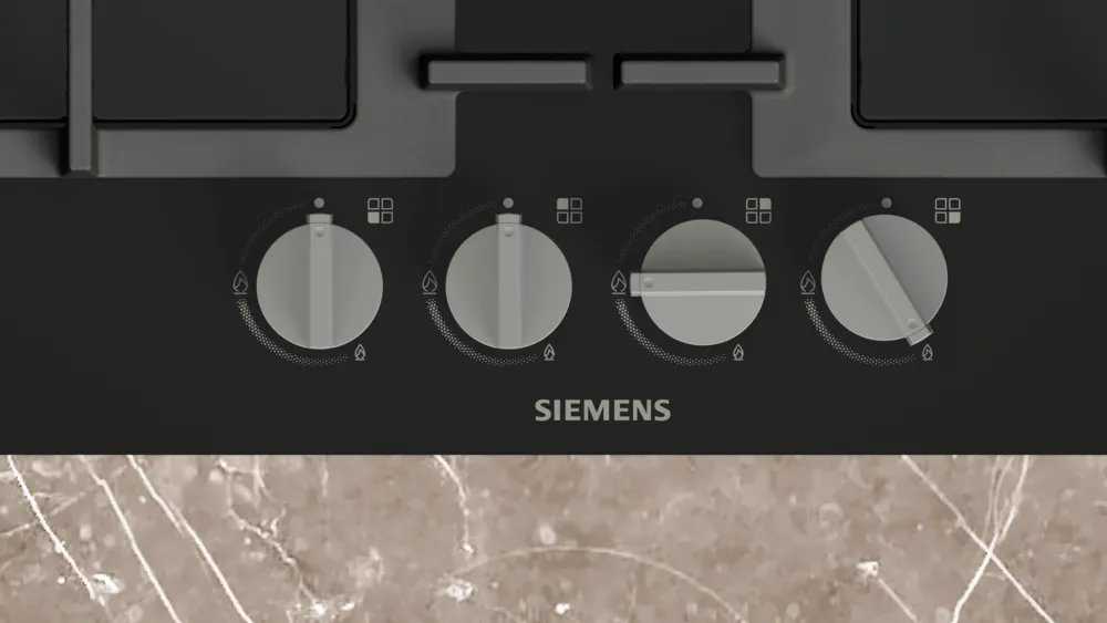 Įmontuojama dujinė kaitlentė SIEMENS iQ300, EN6B6HK40, 60 cm