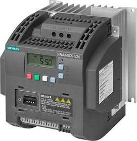 Siemens Inverter Uwe = 400V, Uwy = 3x400V / 7.3A 3.0kW Sinamics V20 (6SL3210- 5BE23- 0UV0)