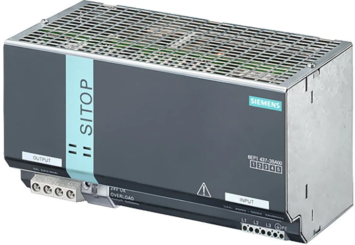 Siemens Maitinimo šaltinis impulsowy 320-550V AC/ 24VDC 40A ATEX EX II 6EP1437-3BA00 - 6EP1437-3BA00