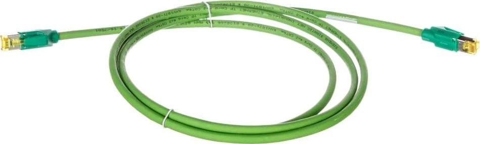 Siemens Kabelis krosowy (Patch Cord) SF/UTP kat.6A žalia 2m 6XV1870-3QH20