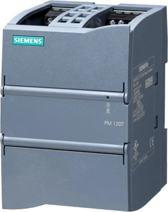 Siemens Maitinimo šaltinis stabilizowany 85-264VAC/24VDC 2,5A SIMATIC S7-1200 ATEX EX II PM1207 (6EP1332-1SH71)