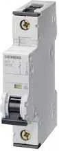 Siemens 5SY6104-7 Grandinės pertraukiklis 1P C 4A 230V 6kA SENTRON 5SY6104-7