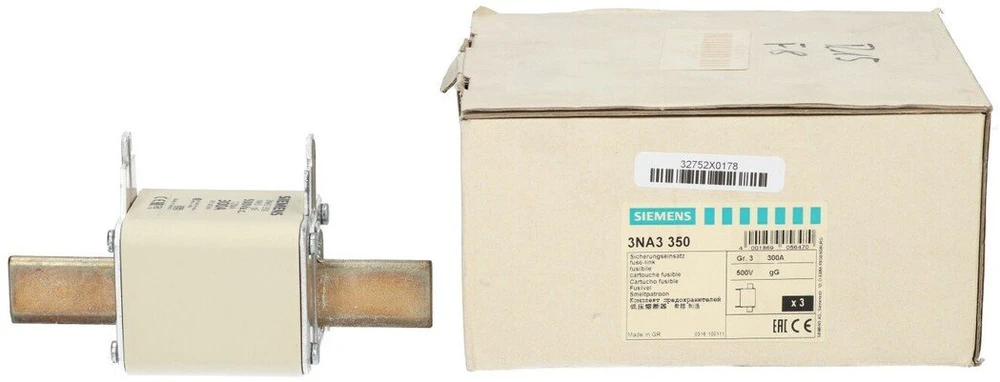 Siemens NH 300A 500V saugiklis su originalia pakuote