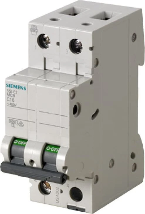 „Siemens“ automatinis jungiklis 2P C 6A 6kA AC 5SL6206-7