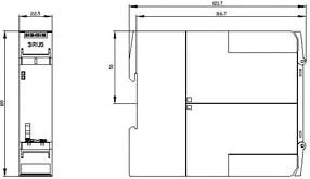 Siemens Saugos relė 4Z 1R 24V DC (3SK1211-1BB40)