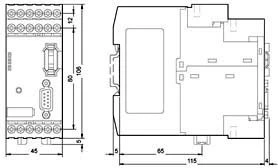 Siemens SIMOCODE bazinis vienetas 2 (3UF7010- 1AB00- 0)