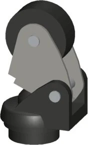 Siemens pavaros galvutė, velenas, plastikinis volas, svirtis (3SE5000-0AE01)