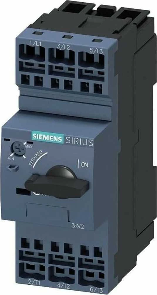 „Siemens“ variklio grandinės pertraukiklis 3P 13-20A, 260A S0 3RV2021-4BA20